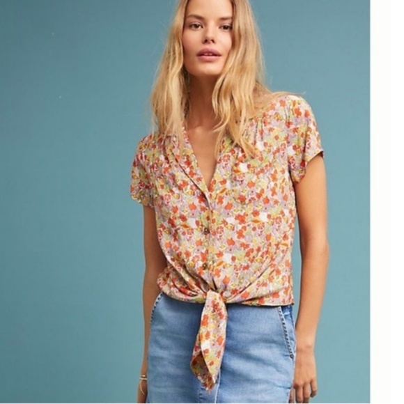 Anthropologie Tops - Anthropologie BATEAU BUTTONDOWN new